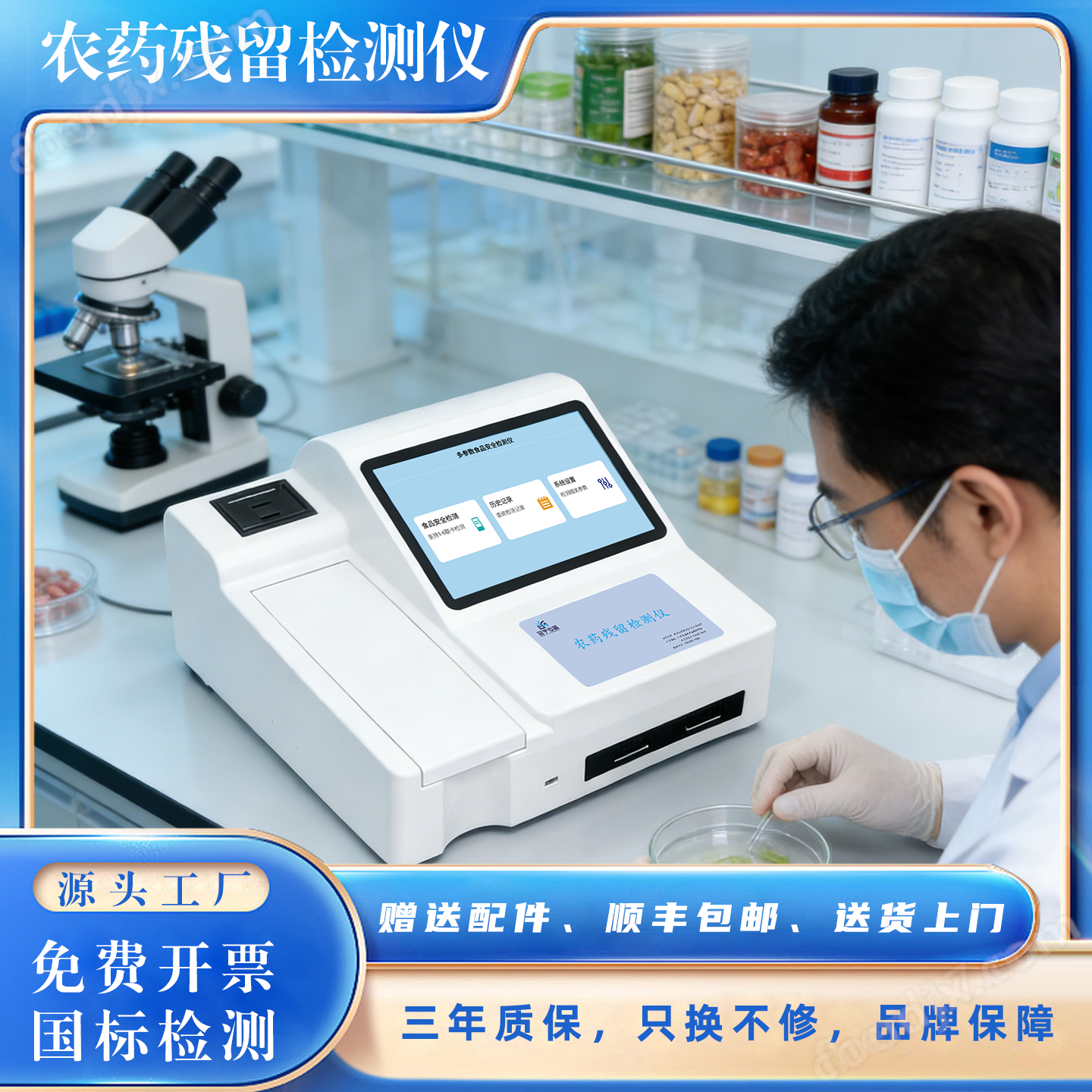 多功能農(nóng)藥殘留檢測(cè)儀GY-PR-102402SS