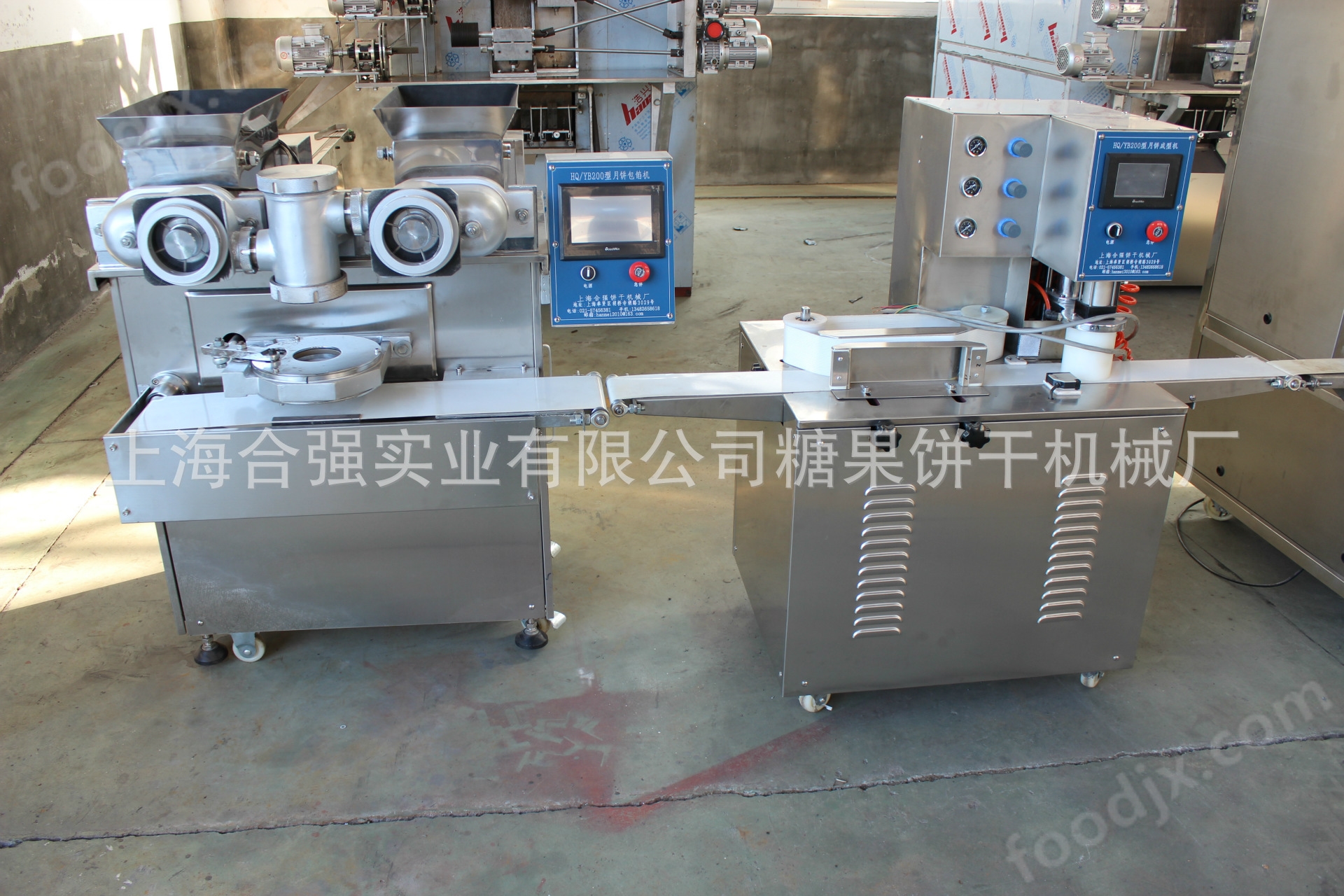 月餅機器/包餡機器/擺盤機器/烘烤機器