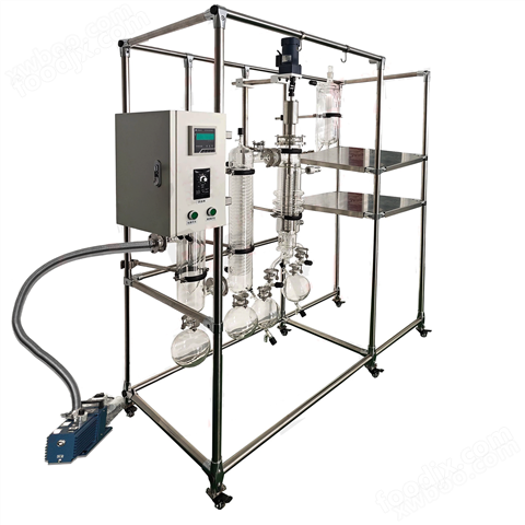 不銹鋼薄膜蒸發(fā)器AYAN-F80實驗室真空蒸餾裝置