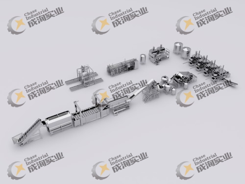 4- 椰奶和椰蓉生产线3D图.jpg 4- 椰奶和椰蓉生产线3D图.jpg